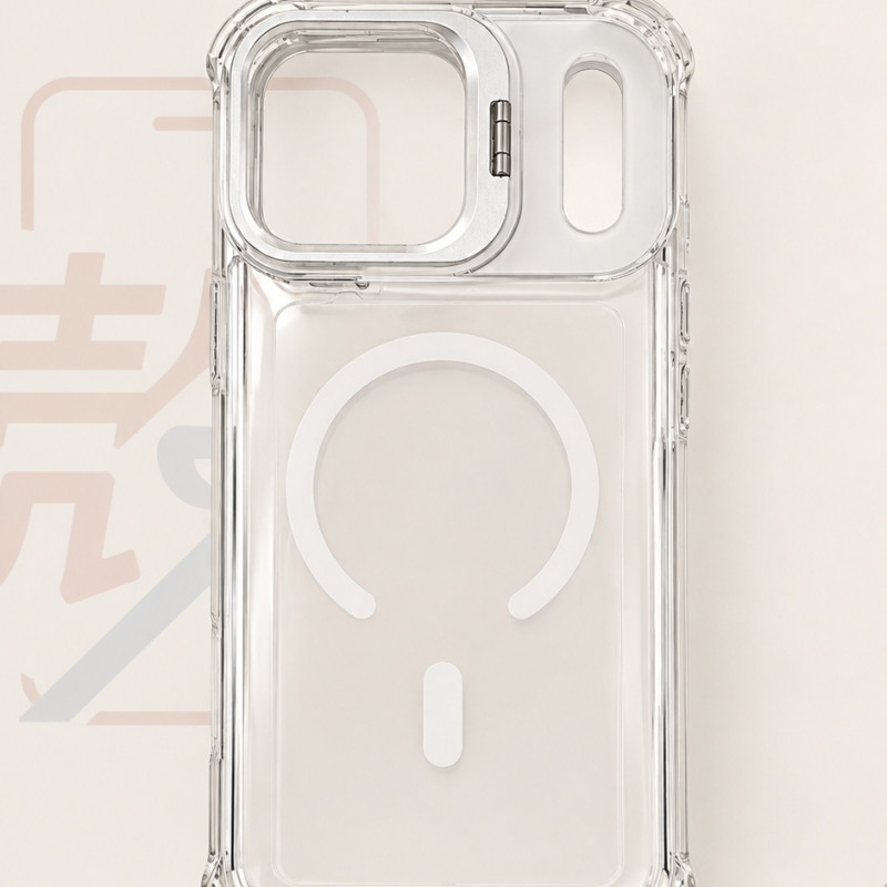 冰晶頓支架高邊手機殼